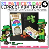 St. Patrick's Day Craft | Paper Bag & Box Leprechaun Traps