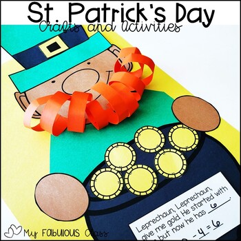 St. Patrick's Day Craft and Activities by My Fabulous Class | TPT