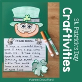 St. Patrick's Day Craftivity - Art + Writing Activity