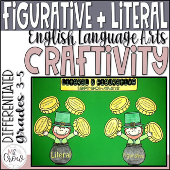 Preview of Literal and Figurative Language Craft