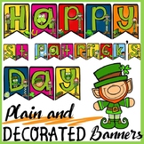 St. Patrick's Day Crafts Display Banners