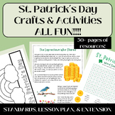 St. Patrick's Day Crafts and Activities -Coloring, Crown, 
