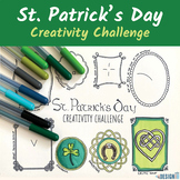 St. Patrick's Day Creativity Challenge - Drawing Worksheet 