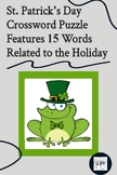 St. Patrick's Day Crossword Puzzle - Features 15 Words Rel