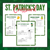 St. Patrick’s Day Crossword Puzzles | St. Patrick's Day Ac