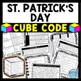 St. Patrick's Day Cube Stations - Reading Comprehension Ac