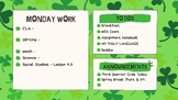 St. Patrick's Day Daily Slides Template