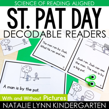 Preview of St Patrick's Day Decodable Readers Science of Reading Seasonal + Thematic