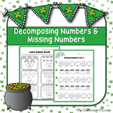 St.Patrick's Day Decomposing and Finding Missing Numbers W