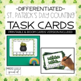 St. Patrick's Day Differentiated Counting Task Cards - Pri