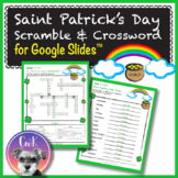 St. Patrick's Day Digital Crossword & Word Scramble for Go