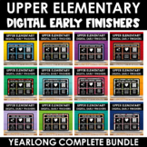 End of Year Activities Digital Early Finishers Upper Eleme