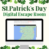 St Patrick's Day Digital Escape Room - ELA St Patrick's Da