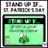 St. Patrick's Day Digital Stand Up If...