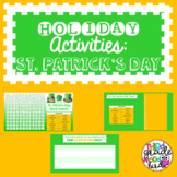 St. Patrick's Day Digital Word Search and More Word Work!