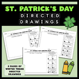 St. Patrick's Day Directed Drawing Activity Set