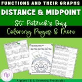 St. Patrick’s Day – Distance & Midpoint | COLORING PAGE & RIDDLES