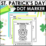 St. Patrick's Day Dot Marker Activity Sheets | Fine Motor 