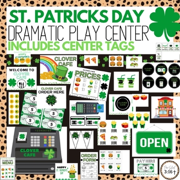 Preview of St. Patrick's Day Dramatic Play Center| St. Patrick's Day Activity