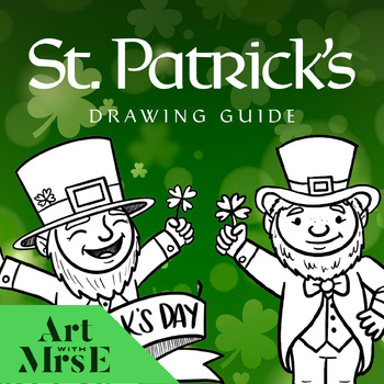 Preview of St. Patrick's Day Drawing Guide | Leprechauns, Rainbows and Gold!