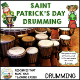 St Patricks Day Bucket Drumming