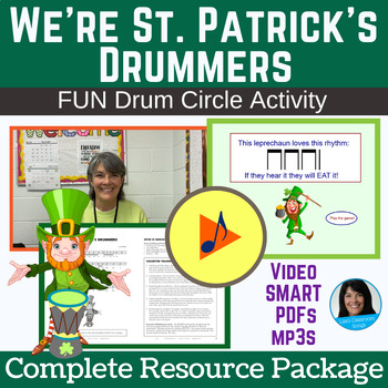 Preview of St. Patrick’s Day Drumming | Paddy's Day Drum Circle including Bucket Drumming