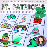 St. Patrick's Day ELA/ESL/EFL Vocabulary Coloring Worksheets