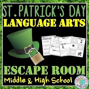 Preview of St. Patrick's Day ESCAPE ROOM
