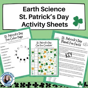 Preview of St Patrick's Day - Earth Science Activity Packet