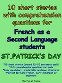 St.Patrick's Day Easy Readings in French