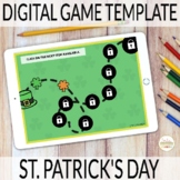 St. Patrick's Day Editable Review Game for Spanish Class E
