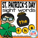 St. Patrick's Day Editable Sight Word Activity