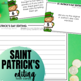 St. Patricks Day Fix the Sentence Editing: March Proofread