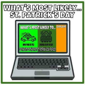 Preview of St. Patrick's Day Elementary Library Activity Lesson Research