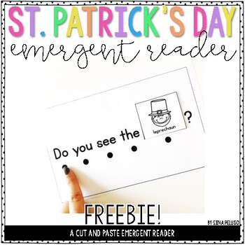 Preview of St. Patrick's Day Emergent Reader Freebie