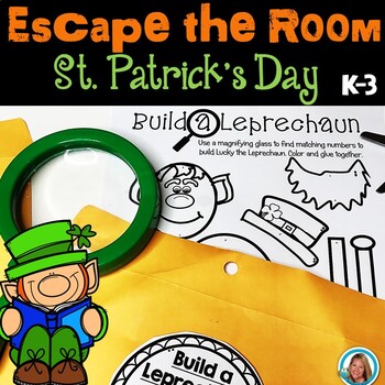 Preview of St. Patrick's Day Escape Room | March Activities