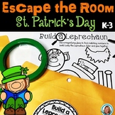 St. Patrick's Day Escape Room | March Activities