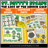 St. Patrick's Day Escape Room Activities and Centers | St.