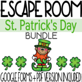 St. Patrick's Day Escape Room BUNDLE ⎢ Printable + Digital