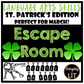 Preview of St. Patrick's Day Escape Room (Digital)