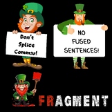 St. Patrick's Day FRAGMENTS, FUSED SENTENCES, AND COMMA SP