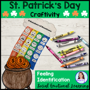 Preview of St. Patrick's Day Feeling Identification Activity | Social Emotional Learning