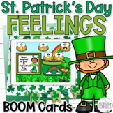 St. Patrick's Day Feelings BOOM Cards™  Counseling SEL Dis