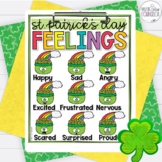 St. Patrick's Day Feelings & Emotions Chart FREEBIE SEL & 