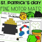 St. Patrick's Day Fine Motor Math Mats for Preschool, Pre-