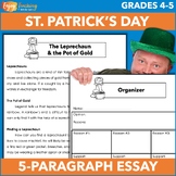 St. Patrick's Day Five-Paragraph Persuasive Essay - Argumentative Writing Prompt