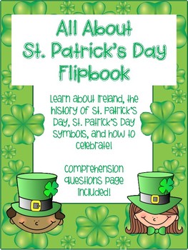 Preview of All About St. Patrick's Day Flipbook