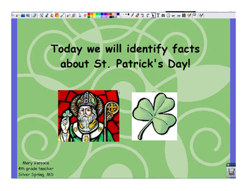 Preview of St. Patrick's Day Flipchart