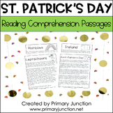 St. Patrick's Day Fluency, Comprehension, and Bubble Map Sheets