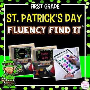 Preview of St. Patrick's Day Fluency Find It® (1st Grade)